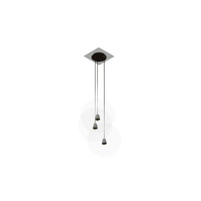 Ceiling Pendant Light with Three Bulbs