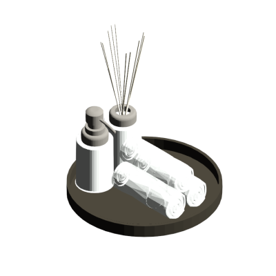 Spa Bath Tray