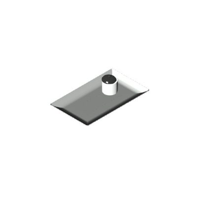 Candle on Rectangular Tray