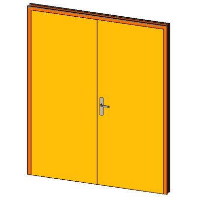 R-Panel Double Door with Oculus
