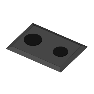 Two-Burner Cooktop