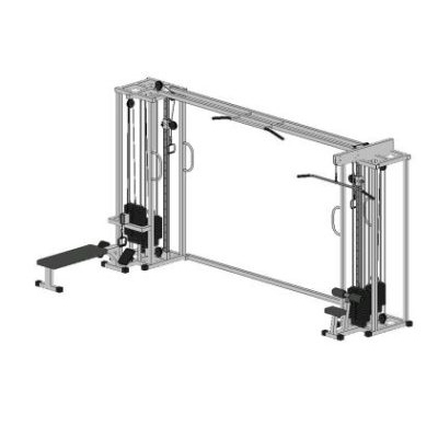 Crossing pulleys
