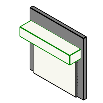 Roll-up garage door with modern coil