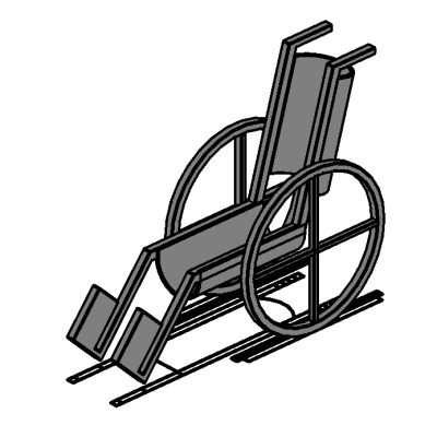 Wheelchair for Accessible Spaces