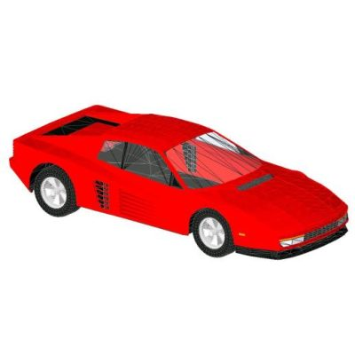 Iconic Ferrari Testarossa