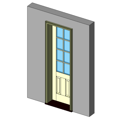 Kolbe Ultra Series Inswing Entrance Door 1-Wide 2-Panel Standard Sill Units 6551