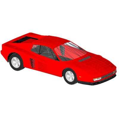 Sports Car 3D Model