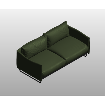 Modern Green Sofa