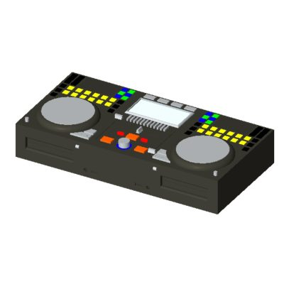 Dj mixer table for revit 2021