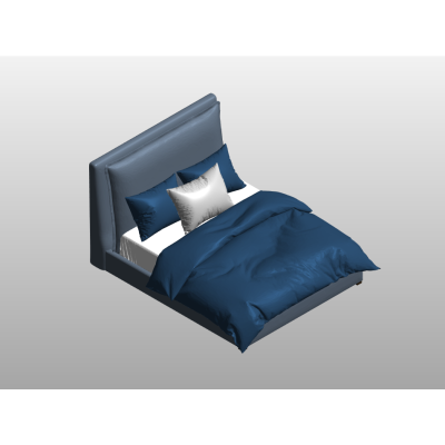 Blue Bed