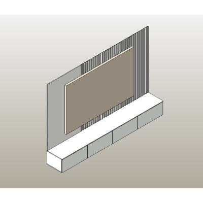 Modern TV Wall Unit