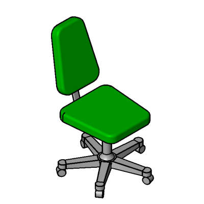 Functional ergonomic office chair