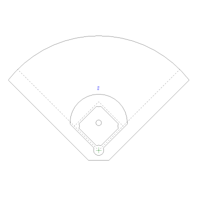 Baseball Field-Little League-2D