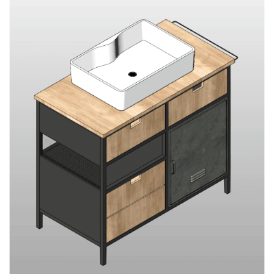 Wood Harvey Cabinet