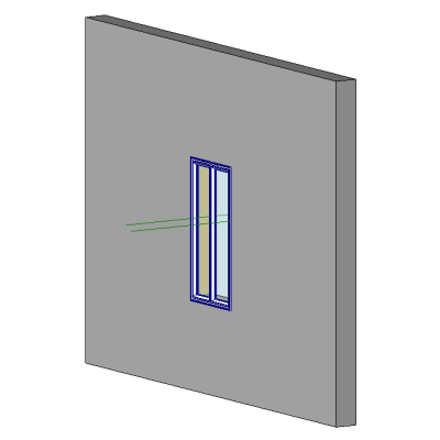 40mm Double Fixed Window - Even 8053