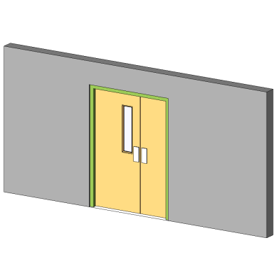 Double action 1 12 door