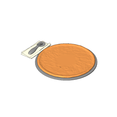 Pizza Serving Set - Revit Family