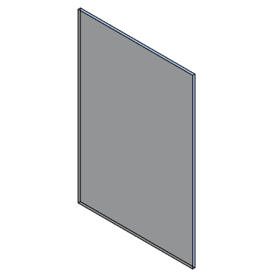 Insulated Laminated Large Missile Glass Panel