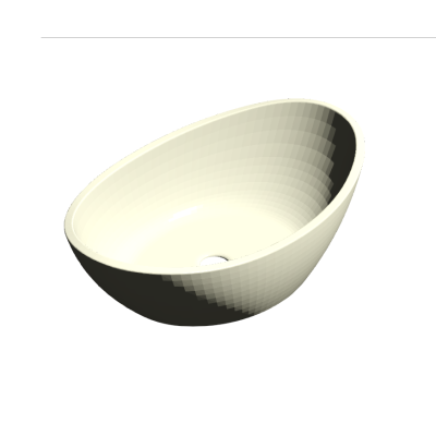 Contemporary Oval Sink