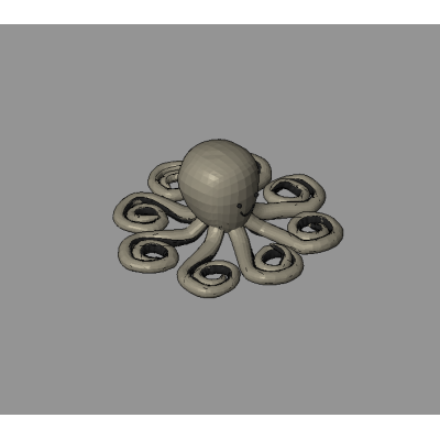 Octopus Figurine