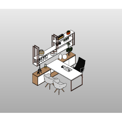 Modern Home Office Desk 7 Contemporary Home Office 01