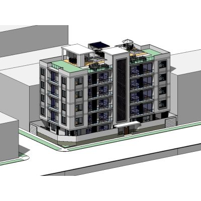 Multifamily housing building