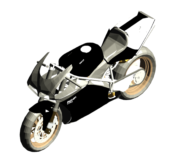 Motorbike Ducati 998