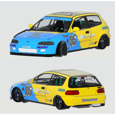 Modifkasi Honda Civic EG6 Hatchback