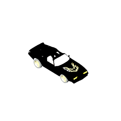 Black Firebird Car