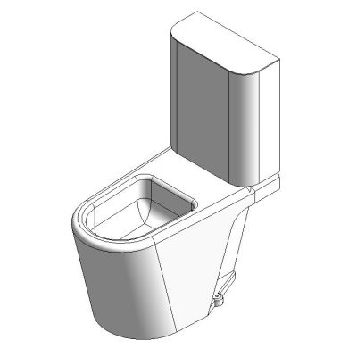 Wc with backpack