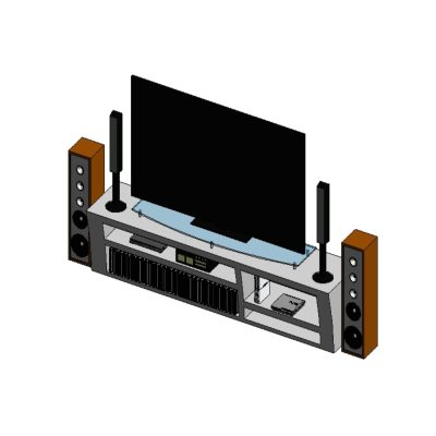 Console for tv and audio