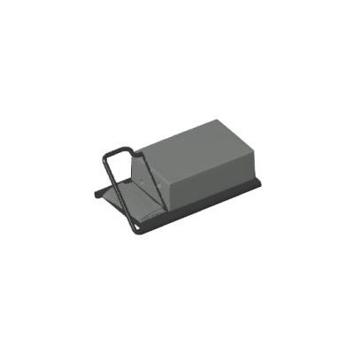 Gray Cheese Slicer with Black Handle