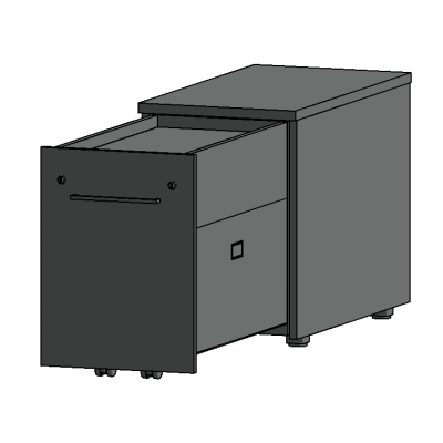 Pull-Out Pedestal for Workspace Efficiency