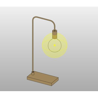 Industrial Table Lamp