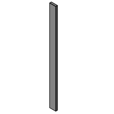 Barreau rectangulaire