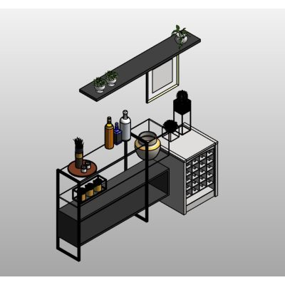 Modern Home Bar