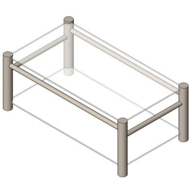Modern Glass Coffee Table