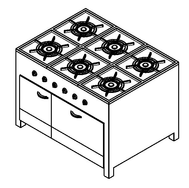 Industrial Stove