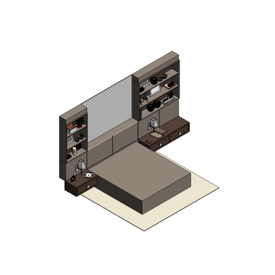 Modern Bedroom Suite with Storage