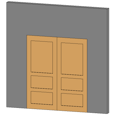 Double Door Panel