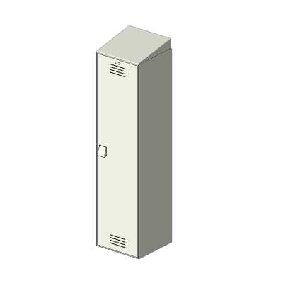 Single-Tier Wide Locker