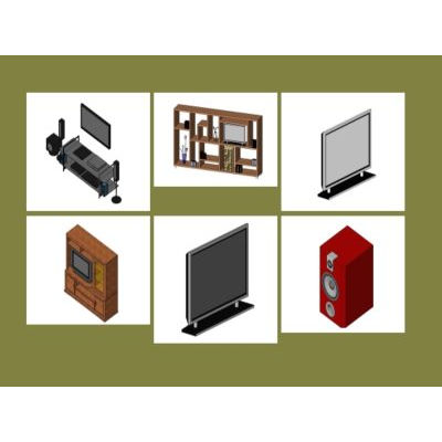 Families for audio and video revit