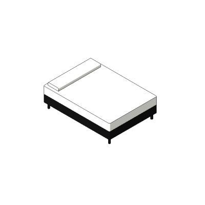 Minimalist Low-Profile Bed