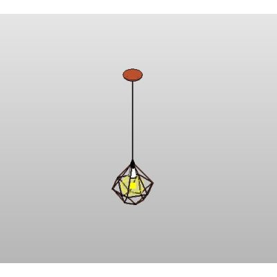 Pendant Copper Wired Light