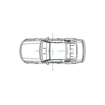 Convertible Car Top View
