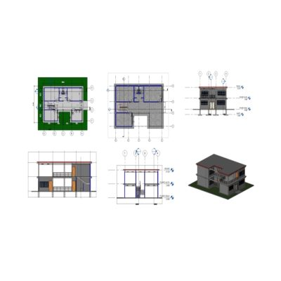 Communal house 2 floors