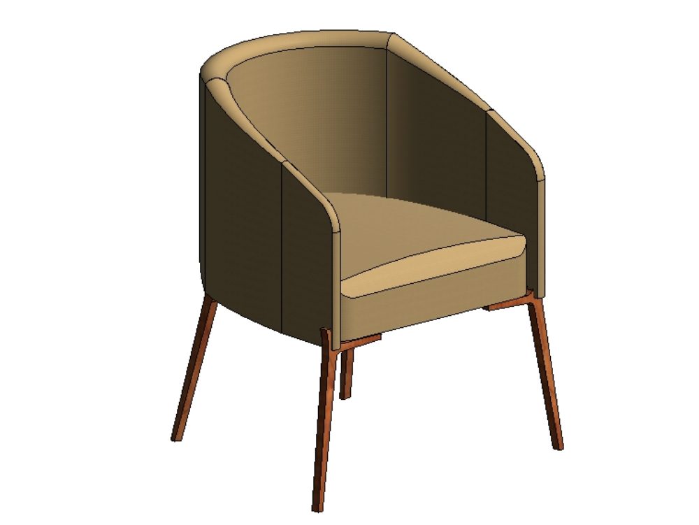 Editable chair model