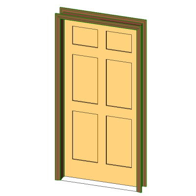 Colonial 6-Panel Interior Door