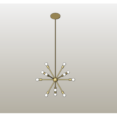 Luminous Chandelier Pendant