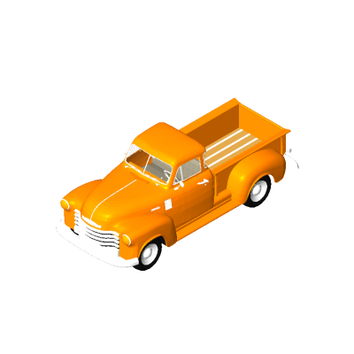 Vintage Pickup Charm